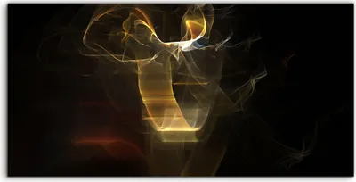 Produktbild von Coloray Acrylbild 120x60  Wandbild Acrylbilder digitales fraktales Impressionismus