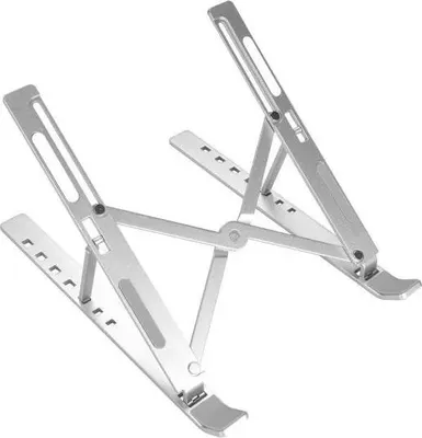 Produktbild von Laptop-Ständer TB-LPT1 für Laptops 10-17 Zoll, höhenverstellbar 55-155 mm