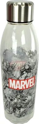 Immagine prodotto di Borraccia Marvel per bambini - 980 ml - Ideale per la scuola e lo sport