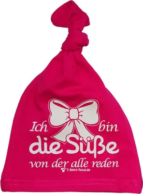 Produktbild von Baby Beanie Mütze für Mädchen pink