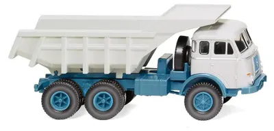 Produktbild von Wiking LKW Henschel HS 3-180 Muldenkipper weiß 067048