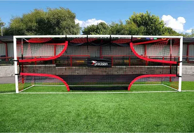 Image de Precision Football Cible d'entraînement Target Shot 12x6 pieds jaune