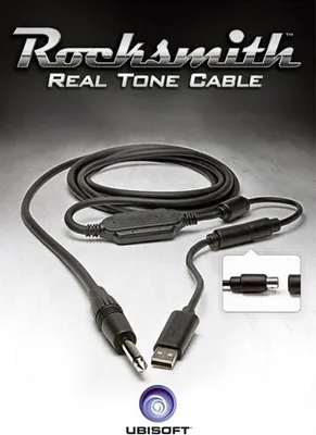 Produktbild von Rocksmith Real Tone Cable - 6,35 mm jack - dĺžka kábla cca 3,4 m PC XBOX PS3 PS4