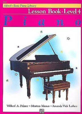 Zdjęcie produktu dla Alfred's Basic Piano Library Lesson 4