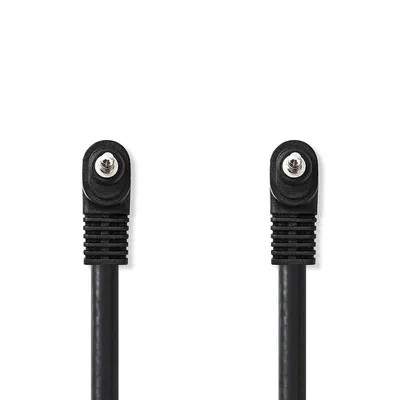 Image de Nedis câble audio-vidéo - 3.5 mm mâle - 3.5 mm mâle - nickelé - 2.00 m - rond - PVC - noir