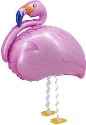Obrázok produktu pre Fóliový balón Airwalker Flamingo, približne 95 x 50 cm