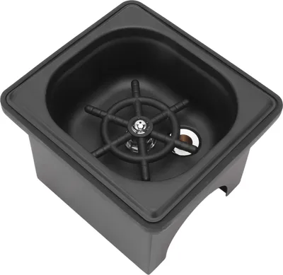 Krugspüler Edelstahl Frei von Öffnung Küchenspüle Automatisch Glas Tasse Waschmaschine für Hotel Bar Kaffee Milch Tee Tasse Schwarz Klein