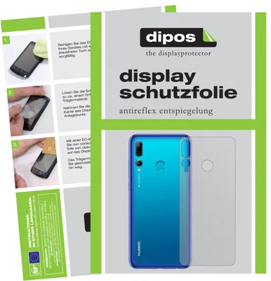 Produktbild von 2x Schutzfolie für Huawei P Smart Plus (2019) Rückseite matt Displayschutzfolie