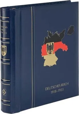Produktbild von LEUCHTTURM SF-Vordruckalbum PERFECT DP, im Classic Design DEUTSCHES REICH 1919-1932 blau