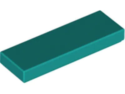 Produktbild von Lego® 1x3 Fliesen 63864 - 1 Stück Dunkles Türkis