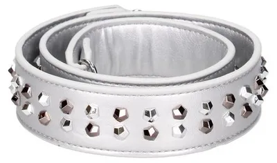 Produktbild von Braccialini Schulterband aus Kunstleder mit silbernen Nieten, Damenaccessoire