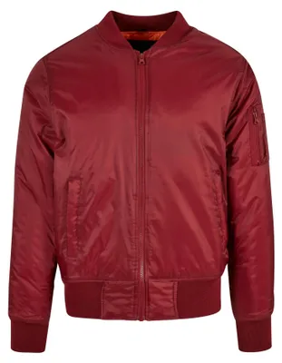 Produktbild von Build Your Brand - Bomberjacke für Herren LT3300 (4XL) (Burgunderrot)