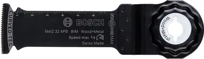 Produktbild von Bosch  BIM Tauchsägeblatt MAIZ 32 APB, Wood and Metal, 80 x 32 mm 2608662768