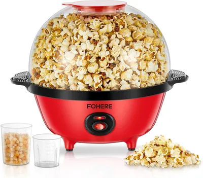 Produktbild von Popcornmaschine 4 l, rot, für Küche