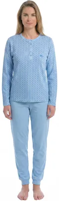 Immagine prodotto di Pigiama da donna in cotone a maniche lunghe Kisses&Love KLP1