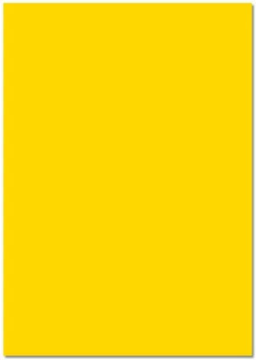 Produktbild von Folia Tonkarton 220g/m², 50x70cm, 25 Bogen, bananengelb