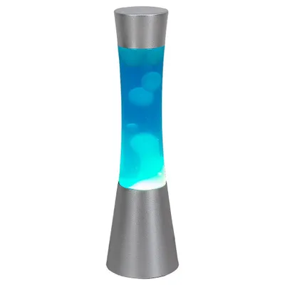 Produktbild von Rabalux 7029 Dekoleuchte Minka, GY6.35, 20W, silber-blau, rund, Innen, ø110mm
