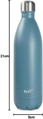 Produktbild von Famanu Thermosflasche 750 ml - Hält 12 Stunden warm und 24 Stunden kalt