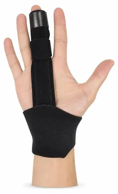 Productafbeelding van STEGGER Vingerspalk one size - vingerbrace wijs- middel- ringvinger