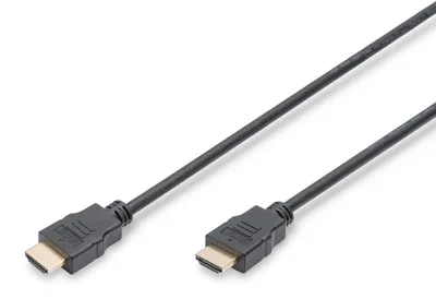 Zdjęcie produktu dla Kabel HDMI - 2 metry - UltraHD 4K/30 Hz - z kanałem Ethernet, z pozłacanymi złączami