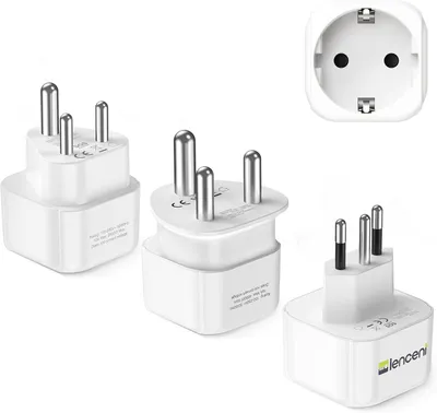 Produktbild von Typ D - Kombinationsreiseadapter für Steckdosen in Südafrika (für Steckdosen vom Typ M und N)