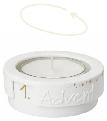 Produktbild von Drehbares Adventslicht "Advent"