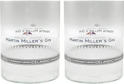 Produktbild von Martin Miller s Gin Glas 2er Set Gläser / Tumbler