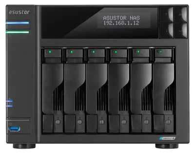Produktbild von ASUSTOR Lockerstor NAS AS6706T 6-Bay