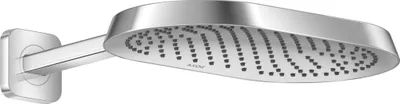 Produktbild von hansgrohe AXOR ShowerSphere Kopfbrause 370/220 1-jet EcoSmart mit Brausearm, 39749000
