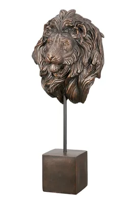 Image de Gilde Skulptur, "Antique", Kunstharz, bronzefarben, VE 1, L. 15.5 cm, B. 22 cm, H. 51 cm 50244 4063387502440