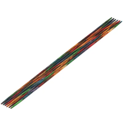 Produktbild von Lana Grossa - Strumpfstricknadel Design-Holz multicolor 15cm 2.25mm