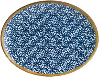 Produktbild von Bonna Lupin Moove 2x Speiseplatte Servierplatte Käseplatte oval 36x28 cm