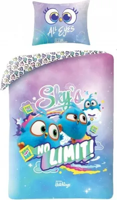 Produktbild von Angry birds Kleinkind Bettbezug Sky's No Limit 100 x 135 cm - Baumwolle