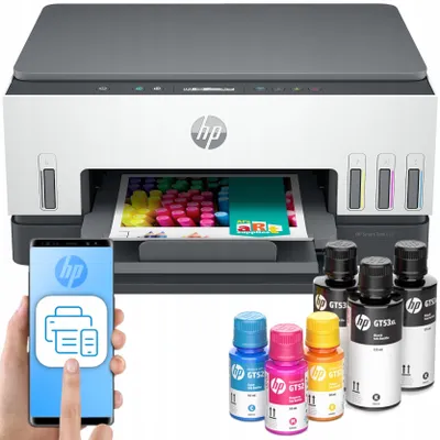 Produktbild von HP SMART TANK 670 – 3-in-1-Tintenstrahldrucker mit Duplexfunktion und WLAN für zu Hause