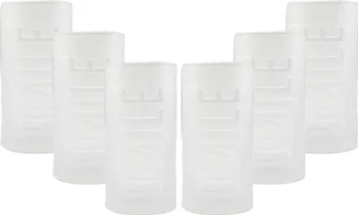 Produktbild von 9 Mile - Longdrinkglas / Longdrink Glas / Milchglas  Gläser Set - 6x Longdrinkgläser