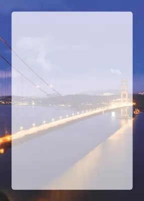 Produktbild von Motivpapier Briefpapier (Brücke-5058, DIN A4 100 Blatt) Golden Gate Bridge, San Fransisco - Kalifornien
