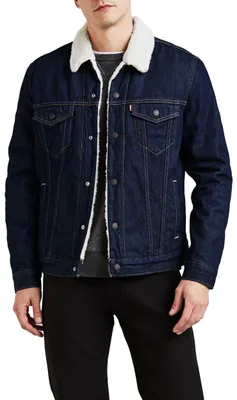 Produktbild von Levi's Herren Type 3 Sherpa Trucker Jacket, Rockridge, XS