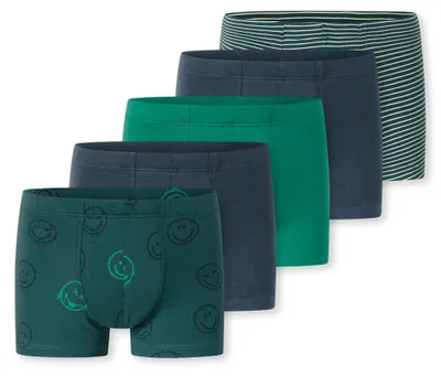 Produktbild von Schiesser Jungen 5 Pack Boxershort - 95/5 Baumwolle - Größe 92 bis 140