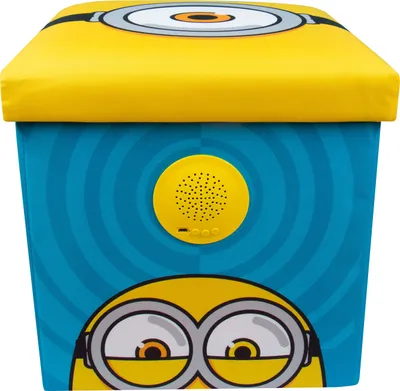 Produktbild von Fizz creations Minions 3in1 Sound Box (Lautsprecher, Aufbewahrungsbox und Sitzmöglichkeit in einem)