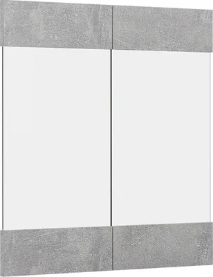 Produktbild von Küchenfront Vicco R-Line Beton 59.2 x 59 cm Möbelfront für den Hängeglasschrank, Model 37390
