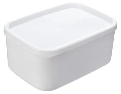 Produktbild von 1400 ml Lebensmittelbehälter mit Dichtungsdeckel, mikrowellengeeignet, auslaufsicher, rechteckige Aufbewahrungsbox