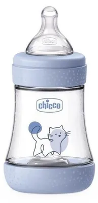 Obrázek produktu pro Antikoliková láhev Perfect5 pro chlapce, objem 150 ml, od 0 měsíců - Chicco