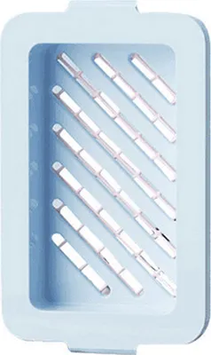 Produktbild von Seifenbox 2-in-1, hochelastisches Netz-Seifenblasengehäuse, Drainage, doppellagig, Seifenreinigung, Aufbewahrung, Schaumbehälter, Badezimmer, Küche, Seifensparer