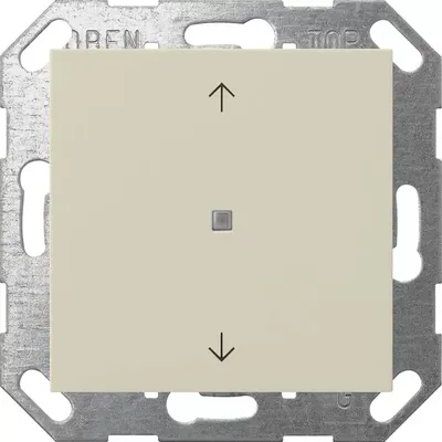 Produktbild von Gira Taster Wippe 1f Pfeile OneKNX System 55 Cremeweiß 517201