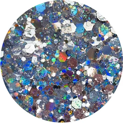 Image de Maquillage pailleté muticolor biodégradable - taille unique