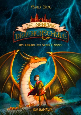 Produktbild von Die geheime Drachenschule - Das Tribunal der Sieben Flammen