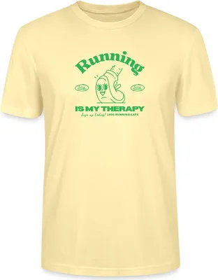 Produktbild von Spreadshirt Running Club Design Uni Bio T-Shirt, L, Creme