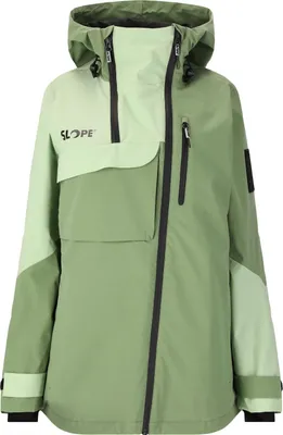 Image de Veste de ski Slope Zuko W-PRO 15000 verte XXS