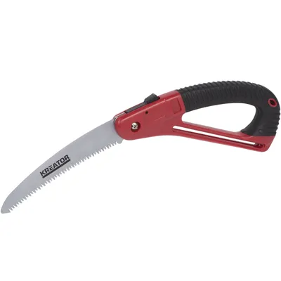 Produktbild von Kreator Handsäge Gartensäge Säge Holzsäge klappbar 18 cm rostfreier Stahl - 180 mm safety