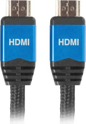 Obrázek produktu pro Lanberg CA-HDMI-20CU-0030-BL, 3 m, HDMI Typ A (standardní), HDMI Typ A (standardní), 3D kompatibilita, 18 Gbit/s, Černá
